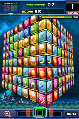 Match 3D Flick Puzzle FREE!