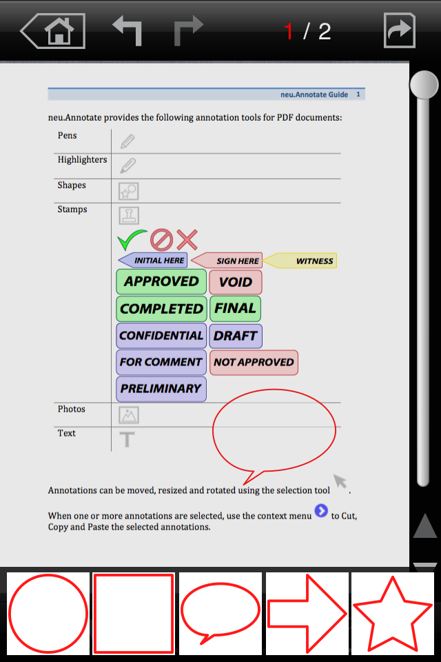 neu.Annotate PDF free app screenshot 3