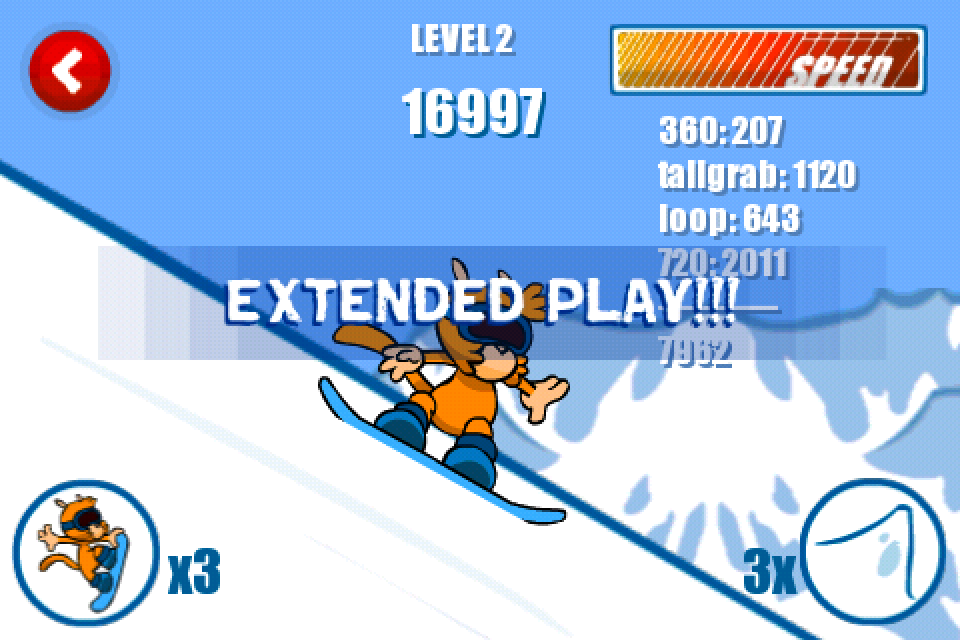Xtrem Snowboarding free app screenshot 2
