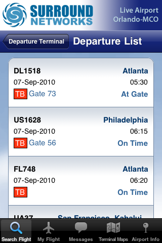 Live Airport - Orlando (MCO Airport) Lite free app screenshot 4