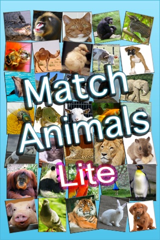Kids can Match Animals lite free app screenshot 1
