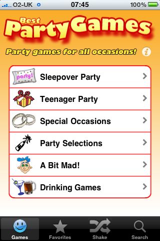 Best Party Games free app screenshot 1