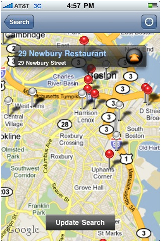 EveryScape Eats!, Boston Edition free app screenshot 4