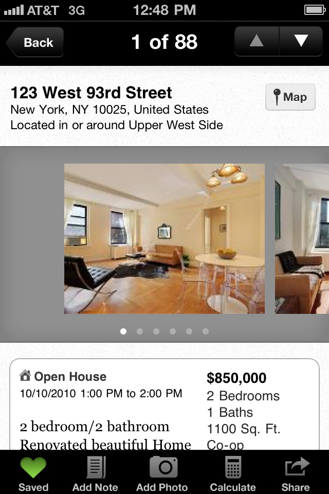 NYTimes Real Estate free app screenshot 3