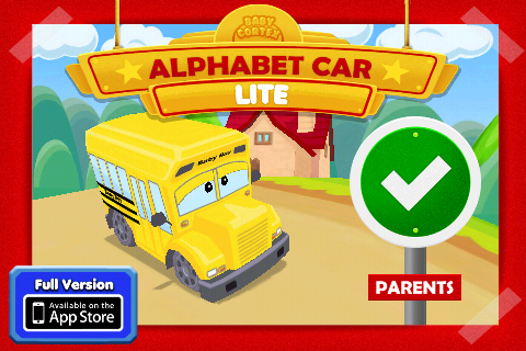 Alphabet Car Lite free app screenshot 1