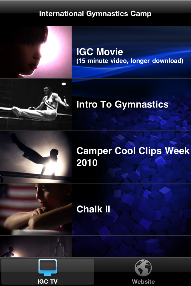 International Gymnastics Camp free app screenshot 2