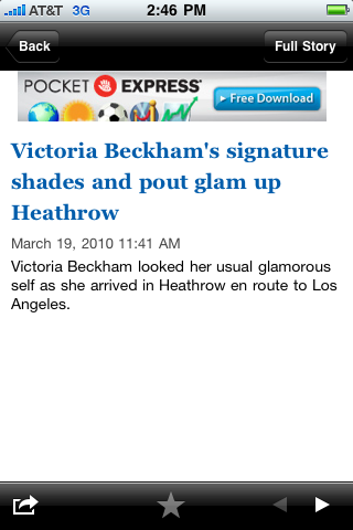 London Evening Standard free app screenshot 1