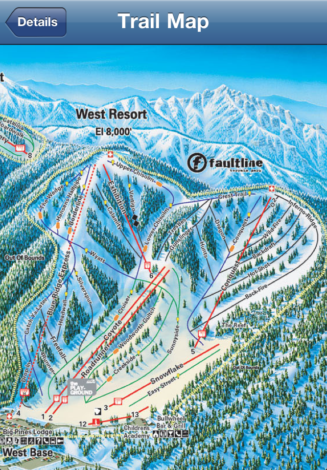 AllSnow - Ski & snow reports, offline trail maps, & GPS tracking for skiing & snowboarding free app screenshot 3