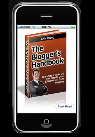 The Blogger's Handbook free app screenshot 1
