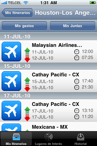 BCD Travel free app screenshot 3