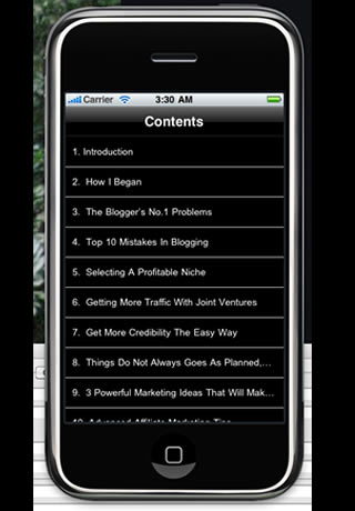 The Blogger's Handbook free app screenshot 2
