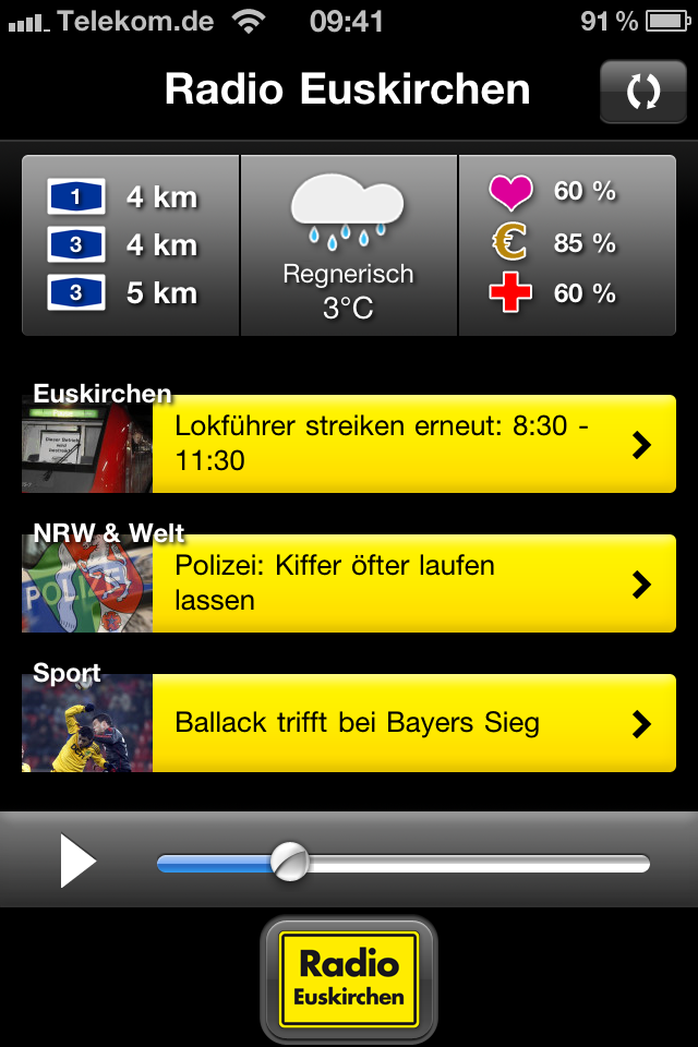 Radio Euskirchen for iPhone