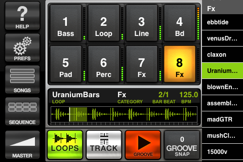 GrooveMaker FREE free app screenshot 4