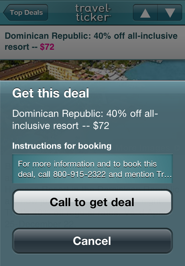 Travel Ticker - Personalized Travel Deals On th... free app screenshot 3