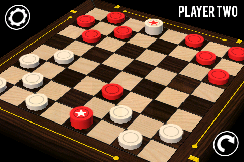 3D Checkers free app screenshot 1