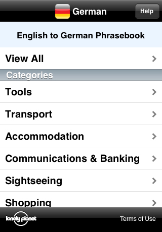 Lonely Planet German Phrasebook