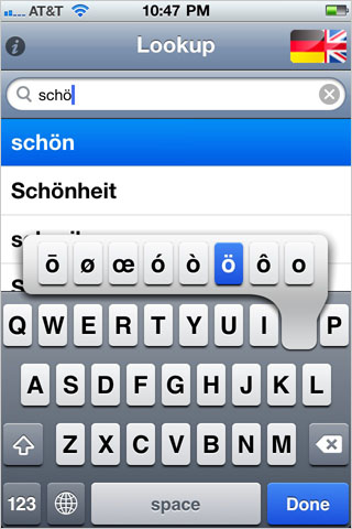 Free German English Dictionary + free app screenshot 3
