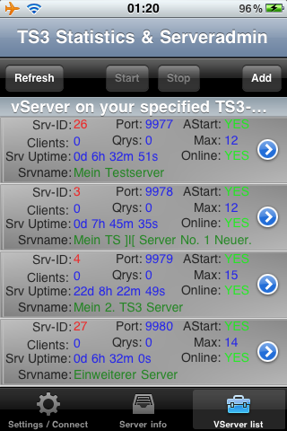 TS3 Statistics free app screenshot 4