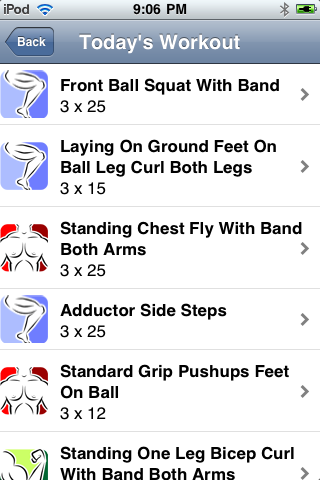 Muscle & Fitness Trainer free app screenshot 4