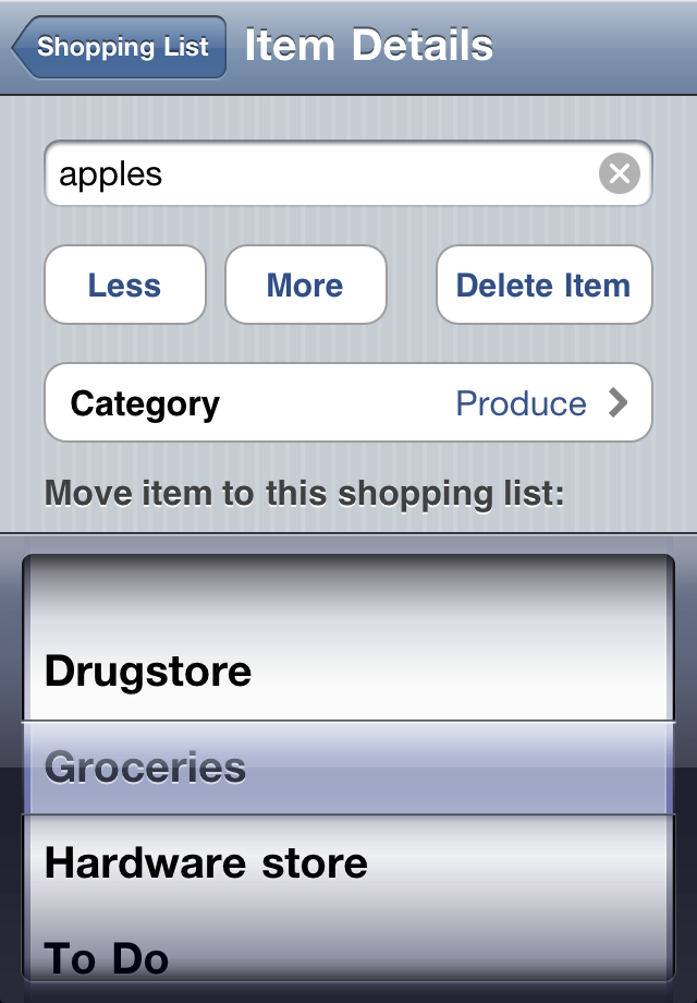 OurGroceries free app screenshot 4