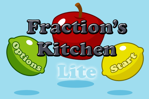 Fraction's Kitchen Lite free app screenshot 1