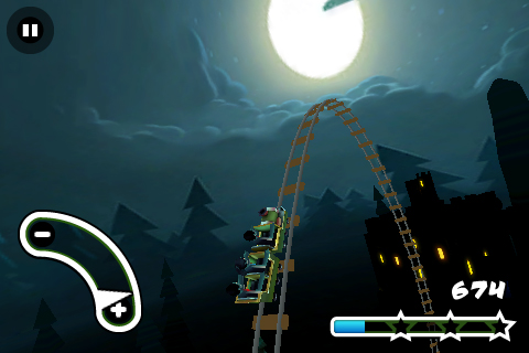 Haunted 3D Rollercoaster Rush FREE