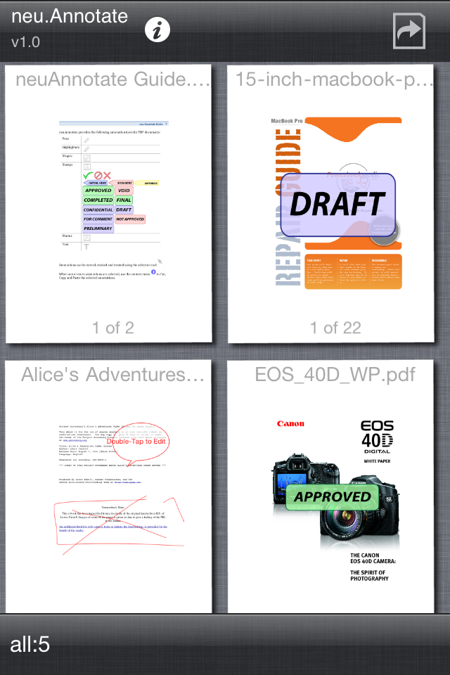 neu.Annotate PDF free app screenshot 1