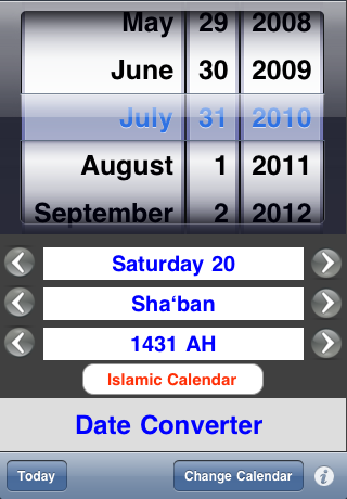 Date Converter - Instant calendars conversion free app screenshot 1