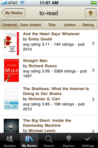 Goodreads free app screenshot 4