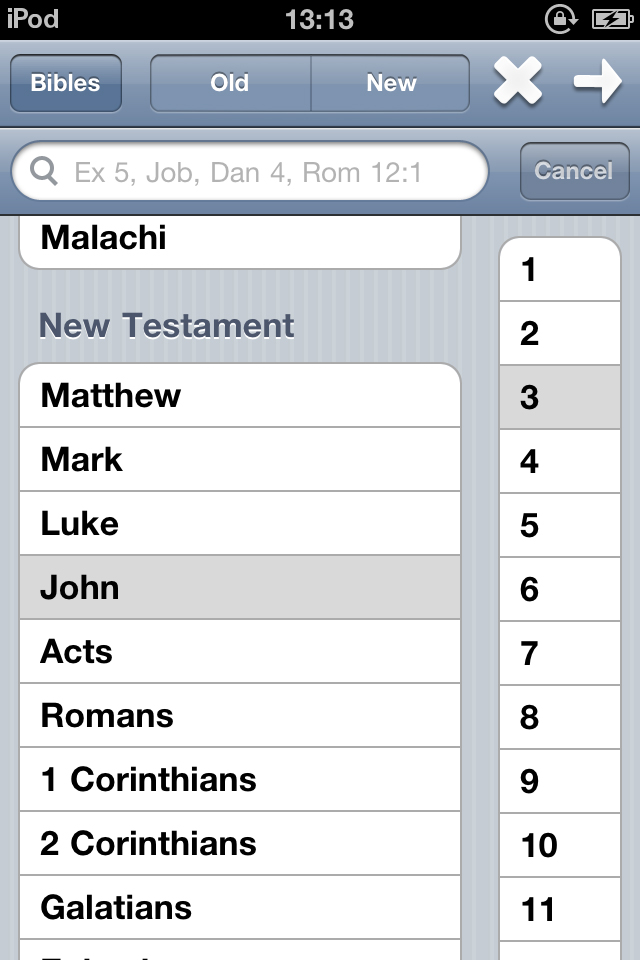 Holy Bible free app screenshot 3
