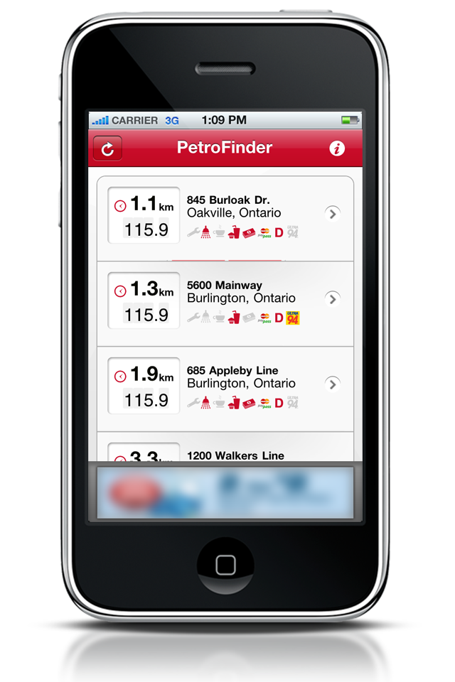 PetroFinder free app screenshot 2