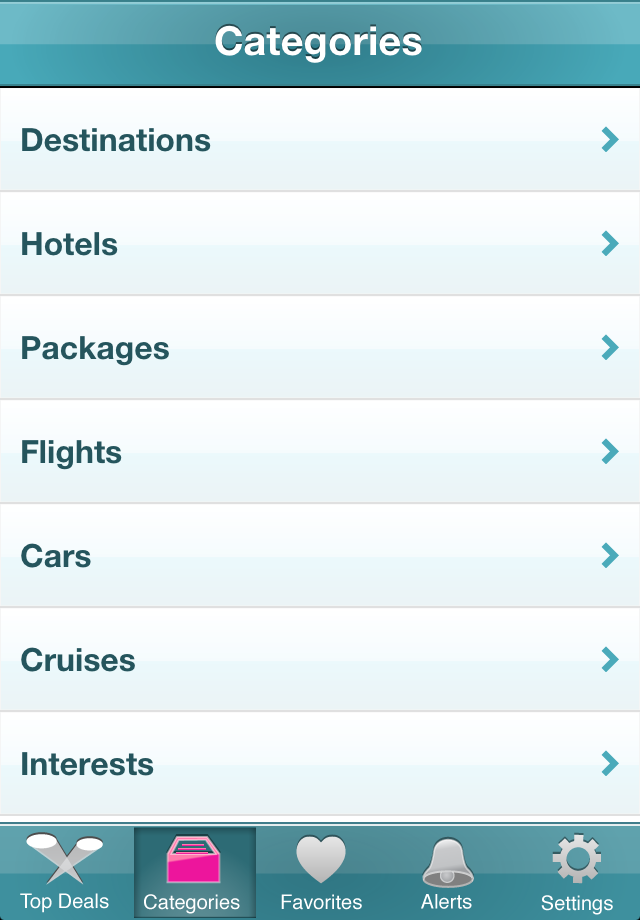 Travel Ticker - Personalized Travel Deals On th... free app screenshot 3