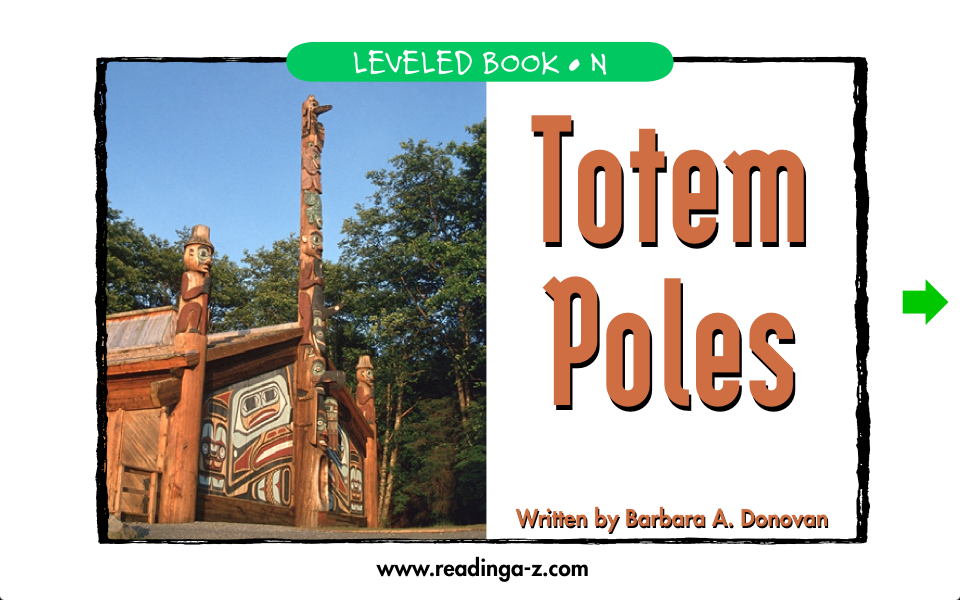 Totem Poles - LAZ Reader [Level N-second grade] free app screenshot 1
