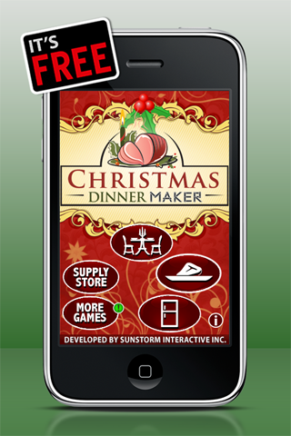 Christmas Dinner Maker - Free free app screenshot 1