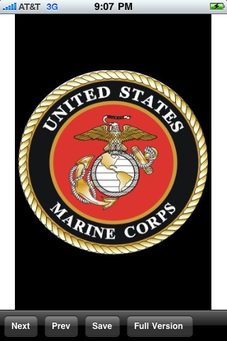 USMC Wallpaper Lite | iPhone Photo & Video apps | by Bluewater Publishing