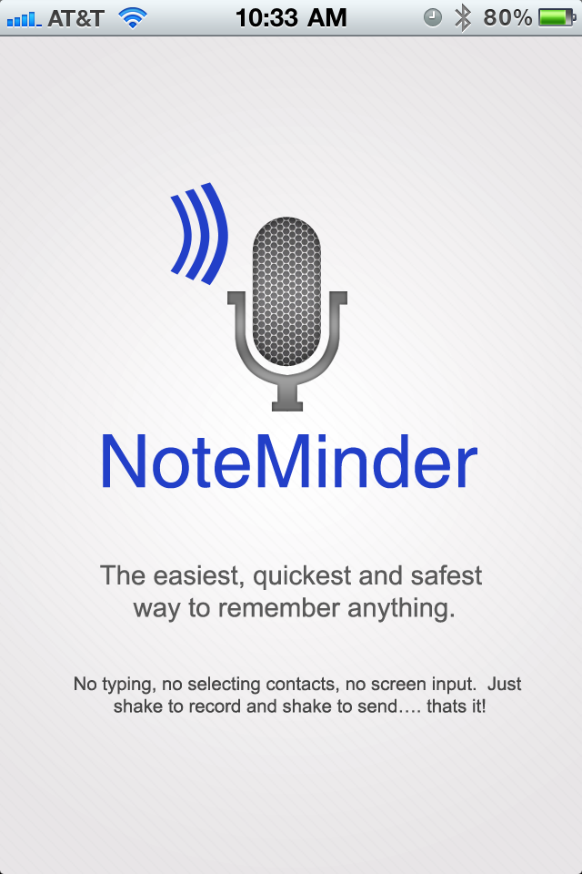 NoteMinder Lite free app screenshot 1