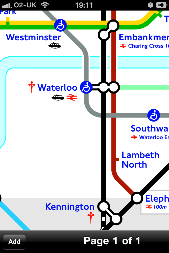 London Transport Map - Free Tube Map on iPhone ... free app screenshot 1