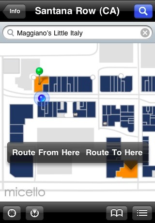 Micello Indoor Maps free app screenshot 1