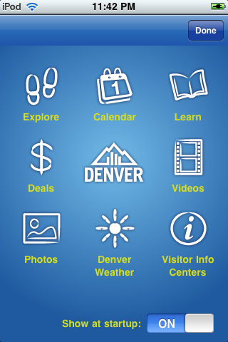 VISIT DENVER - Official Visitors Guide to Denver, CO free app screenshot 1