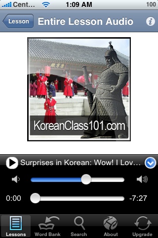Free Pocket Korean - Elementary free app screenshot 1