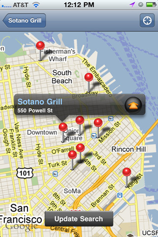 EveryScape Eats!, San Francisco Edition free app screenshot 4