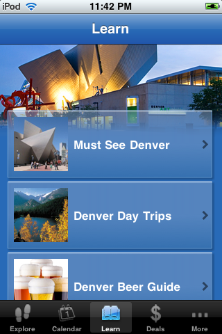 VISIT DENVER - Official Visitors Guide to Denver, CO free app screenshot 4