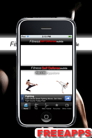 Fitness Self Defense free app screenshot 1