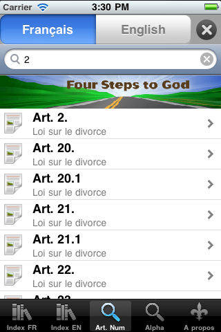 Lois sur le Mariage et le Divorce - Divorce and... free app screenshot 4