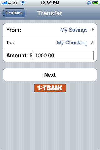 FirstBank Mobile Banking free app screenshot 3