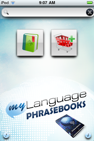 myLanguage Phrasebooks free app screenshot 1
