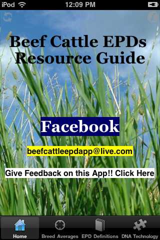 Beef Cattle EPDs free app screenshot 1
