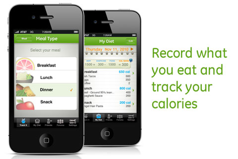 My Diet Diary - Calorie Counter free app screenshot 2