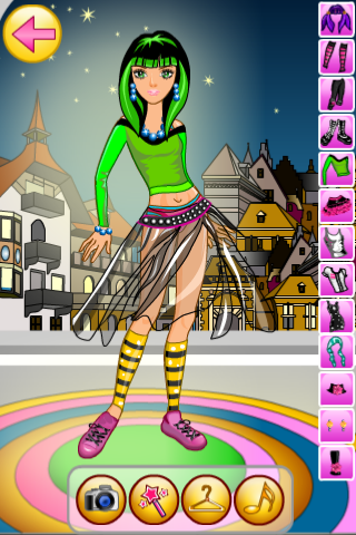 4 DressUp Lite free app screenshot 3