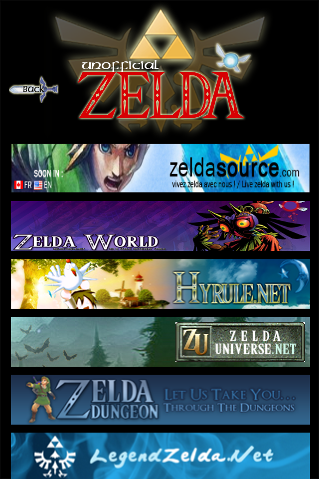 Unofficial Zelda free app screenshot 3